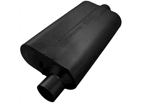 Flowmaster 50 SERIES DELTA FLOW MUFFLER, 2.50IN IN (O) / OUT (C): EA