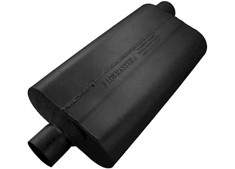 Flowmaster 50 SERIES DELTA FLOW MUFFLER, 2.50IN IN (C) / OUT (O): EA