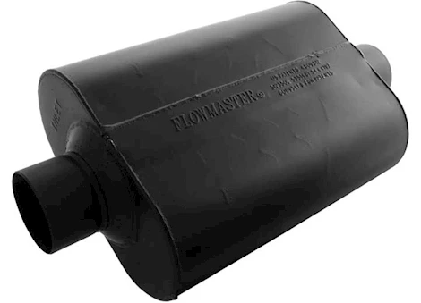 Flowmaster Super 44 series muffler, 3.00in in (c) / out (c), 4in x 9.75in x 13in case: ea Main Image