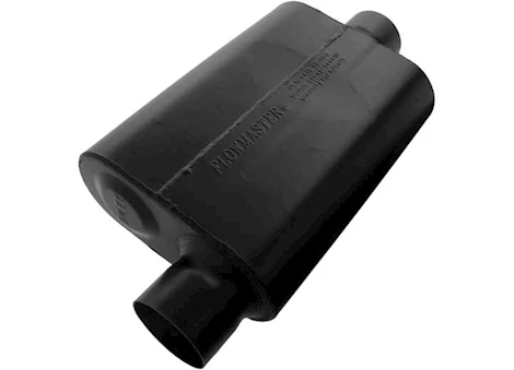 Flowmaster Super 44 series muffler, 3.00in in (o) / out (c), 4in x 9.75in x 13in case: ea Main Image