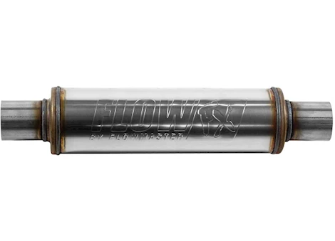Flowmaster 2.25inin(c)/out(c) flow fx, round, 14in body Main Image