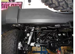Flowmaster 07-16 wrangler 3.6l/3.8l 2dr/4dr cat-back exhaust system 409s ss