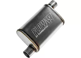 Flowmaster 2.50in (offset in/offset out)  flow fx muffler