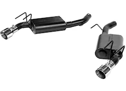 Flowmaster 10-15 camaro 3.6l v6, axle back system, 2.50in mandrel bent tubing, 40 series cl