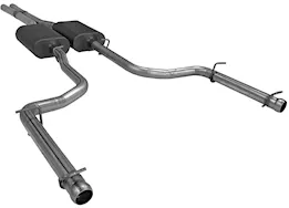 Flowmaster 09-14 challenger exhaust kits american thunder 5.7l hemi, 2.50in mandrel