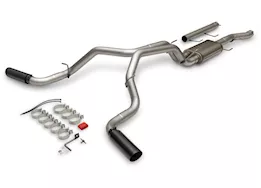 Flowmaster 14-c ram 2500/3500 6.4l flowfx cat-back exhaust, 3.5in x 3in, dual out, 4in tip,