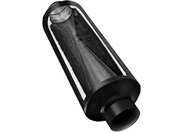 Flowmaster Hushpower pro series muffler, 4.00in in/out, 8in x