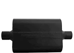 Flowmaster Super 44 series muffler, 2.25in in (c) / out (c), 4in x 9.75in x 13in case: ea