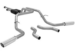 Flowmaster 10-21 tundra 5.4l/6.4l v8 engine 145 wb cat-back system dual rear/side exit-409s