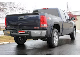 Flowmaster 09-13 silverado/sierra 1500 4.8/5.3l, cat-back exhaust system, 4.5in tip, 3in tube, 304ss, black