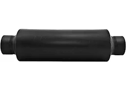 Flowmaster Hushpower pro series muffler, 4.00in in/out, 8in x