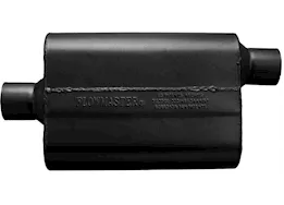 Flowmaster 40 series muffler - 2.50in in(c)/out(o) - agressive sound