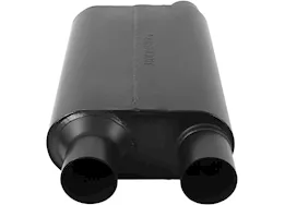 Flowmaster 80 series crossflow muffler 2.50in in (o) / out (d) v-8 only 16 gauge 409s ss .