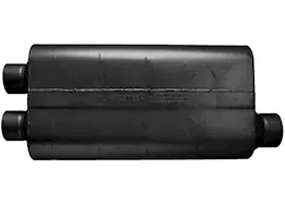 Flowmaster 50 series big block muffler, 3.00in in (d) / 3.50in out (s): ea