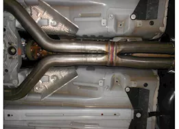 Flowmaster 05-10 mustang gt/gt500/california special/cnvtbl. 4.6l,5.4l, 3.00in mandrel bent