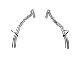 Flowmaster Tailpipes, 2.50" for 87-93 ford mustang, gt 5.0l