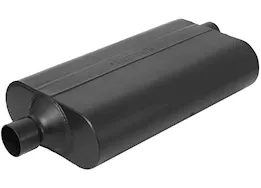 Flowmaster 50 series delta flow muffler, 2.00in in (o) / out (c): ea