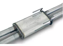 Flowmaster 22-c tundra 3.5l flowfx cat-back exhaust, 2.5in x 2.5in dual outlet, 4.5in tip,
