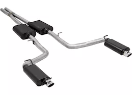Flowmaster 16 charger se/sxt/15-16 chrysler 300s 3.6l v6 cat-back super 44 series mufflers 409s stainless steel