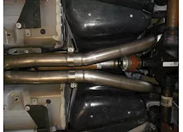 Flowmaster 05-10 mustang gt/gt500/california special/cnvtbl. 4.6l,5.4l, 3.00in mandrel bent