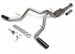 Flowmaster 15-20 tahoe/yukon 5.3l flowfx cat-back exhaust sys, 3x2.5in dual side exit, 3.5 tip, 409ss