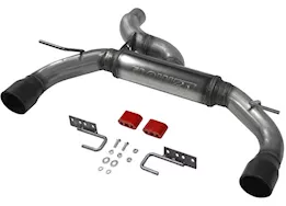 Flowmaster 21-c bronco 2.3l/2.7l axle-back exhaust system, dual exit