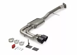 Flowmaster 23-c colorado2.7l flowfx cat-back exhaust, dual/same side, 4in tip, 2.50in tubing, 409ss