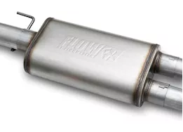 Flowmaster 14-c ram 2500/3500 6.4l flowfx cat-back exhaust, 3.5in x 3in, dual out, 4in tip,