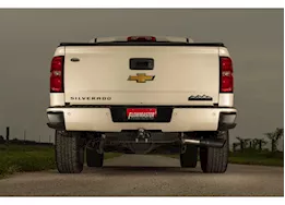 Flowmaster 14-19 gm 1500 classic signature cat-back exhaust sys 4.5in tip, 3in tubing, single, ss