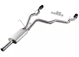 Flowmaster 09-c ram 1500 signature cat-back exhaust sys, 3/2.5in tubing, dual, ss