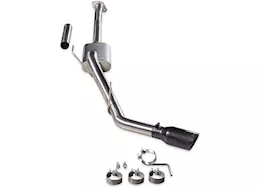 Flowmaster 15-20 f150 signature cat-back exhaust sys, 3in tubing, single, ss