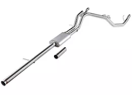 Flowmaster 19-c silverardo 1500 signature cat-back exhaust sys, 3/2.5in tubing, dual, ss