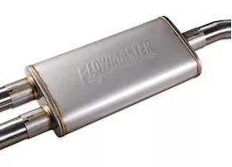 Flowmaster 16-23 tacoma signature cat-back exhaust sys, 2.5in tubing, dual, ss