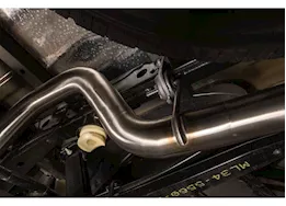 Flowmaster 21-c f150 signature cat-back exhaust sys, 3in tubing, single, ss