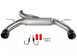 Flowmaster 21-c bronco signature axle-back exhaust sys, 3in tubing, dual, ss