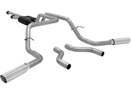 Flowmaster 10-21 tundra 5.4l/6.4l v8 engine 145 wb cat-back system dual rear/side exit-409s