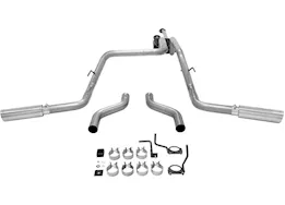 Flowmaster 10-21 tundra 5.4l/6.4l v8 engine 145 wb cat-back system dual rear/side exit-409s