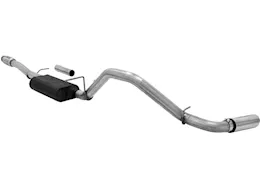 Flowmaster 14-16 silverado/sierra 1500 5.3l v8 crew/double cab cat back system 409s single side exit force ii