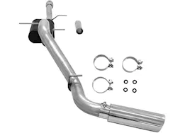 Flowmaster 14-16 silverado/sierra 1500 5.3l v8 crew/double cab cat back system 409s single side exit force ii