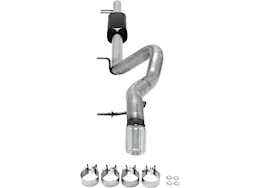 Flowmaster 07-16 wrangler 3.6l/3.8l 2dr/4dr cat-back exhaust system 409s ss