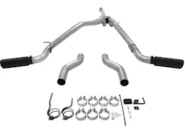 Flowmaster 09-13 silverado/sierra 1500 crew/double cab 5.3l v8 gas cat-back exhaust system