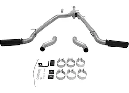 Flowmaster 14-16 silverado/sierra 1500 crew/double cab 5.3l v8 gas outlaw-cat-back exhaust s