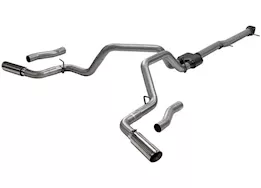 Flowmaster 20-c silverado 2500hd/3500hd 6.6l (gas) v8 outlaw cat-back exhaust sys, dual rea