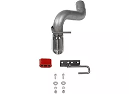 Flowmaster 21-c bronco 2.3l/2.7l outlaw exle-back exhaust system, high clearance, single ex