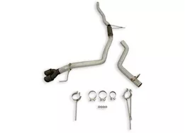 Flowmaster 22-c maverick 2.0l american thunder cat-back exhaust sys, 3in single, 3.5in tip,