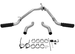 Flowmaster 09-13 silverado/sierra 1500 crew/double cab 5.3l v8 gas cat-back exhaust system