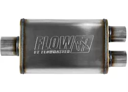 Flowmaster 3.0in(center in)/2.5in(dual out)  flow fx muffler