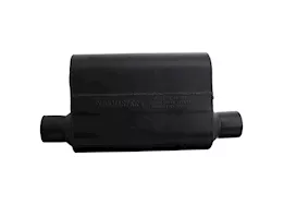 Flowmaster Super 44 series muffler, 2.50in in (o) / out (o), same offsets, 4in x 9.75in x 13in case: ea