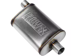 Flowmaster 2.25in (offset in /center out) flow fx muffler