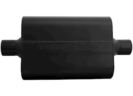 Flowmaster Super 44 series muffler, 2.25in in (c) / out (c), 4in x 9.75in x 13in case: ea